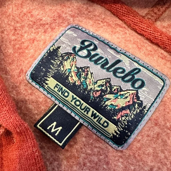 Burlebo NEW Make America Like Texas Sweatshirt Hoodie Red White Blue - Medium - Picture 4 of 4